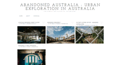 Desktop Screenshot of abandonedaustralia.com